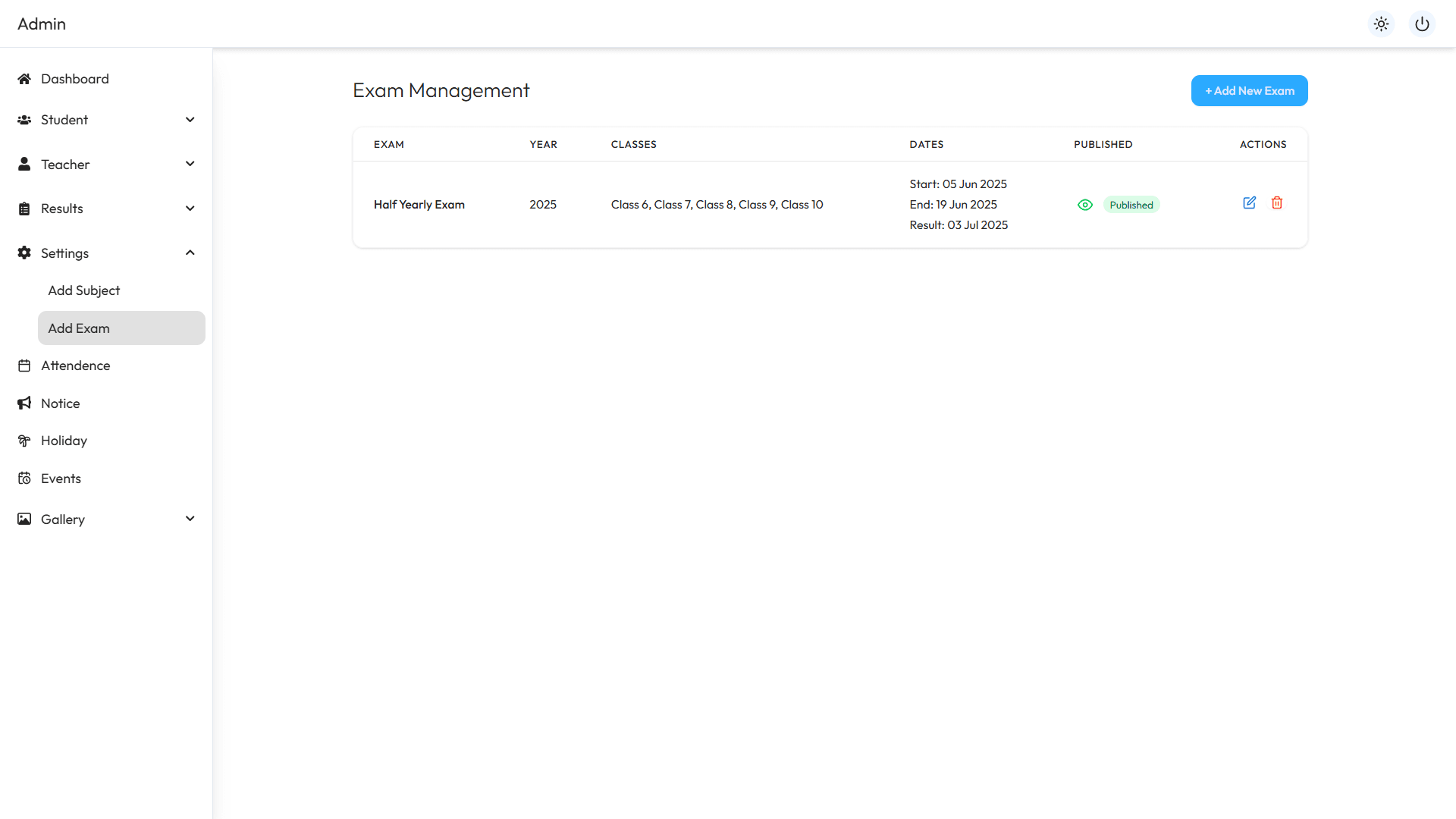 School Management System gallery image 20