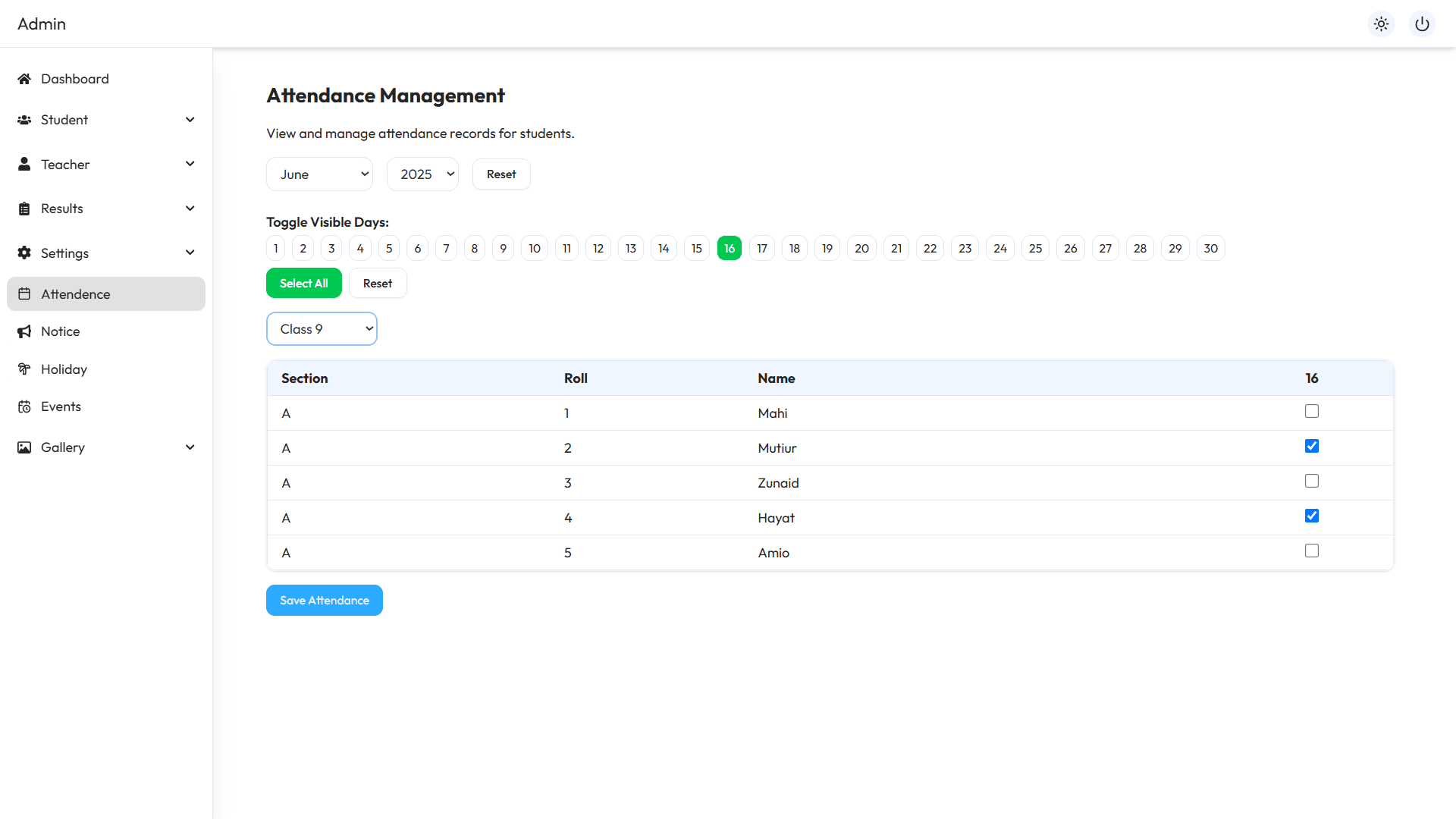 School Management System gallery image 21