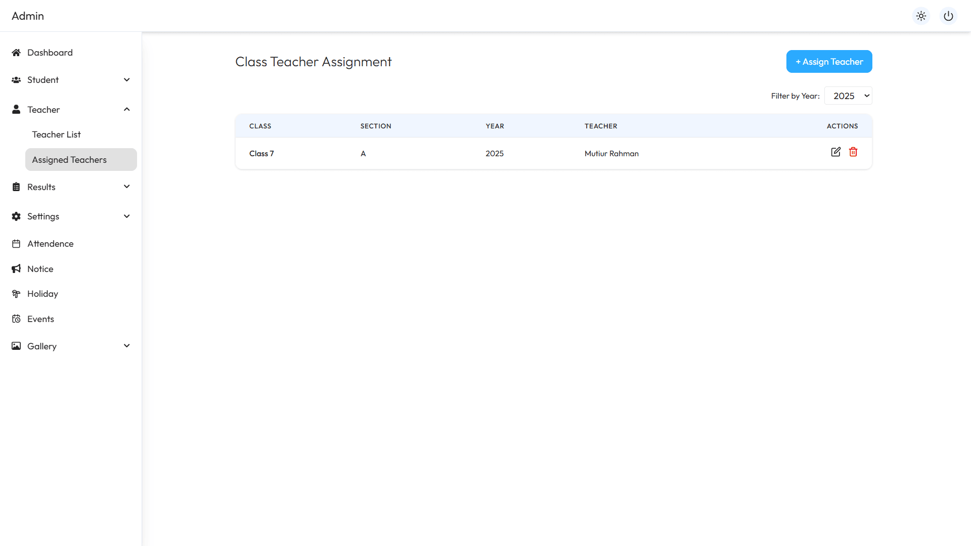 School Management System gallery image 14