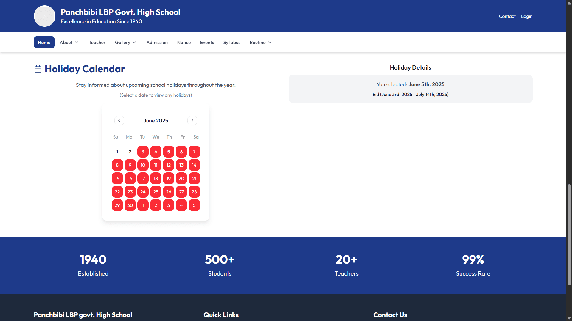 School Management System gallery image 2