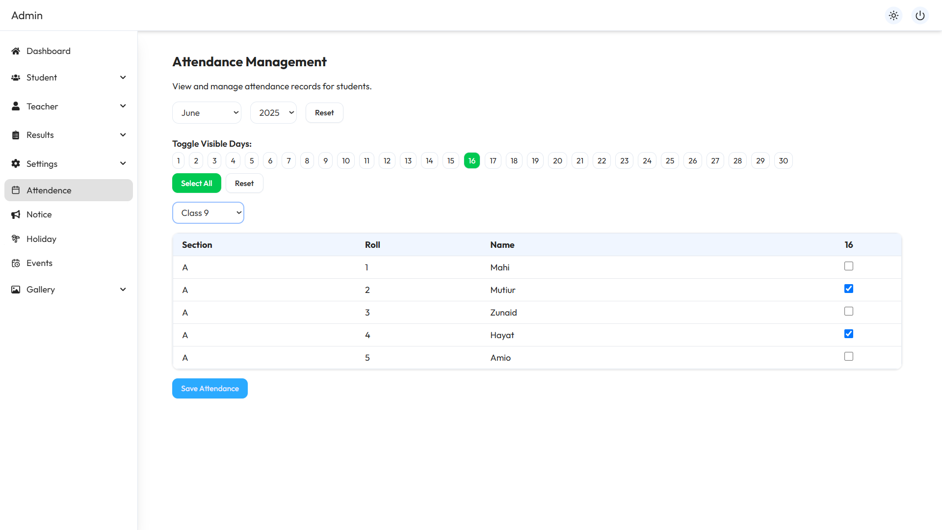 School Management System gallery image 21